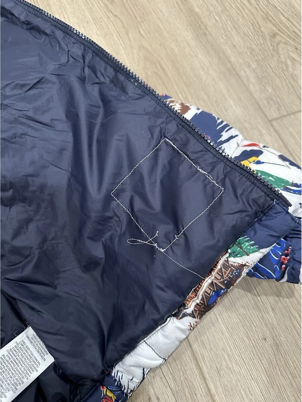 Polo Ralph Lauren Kids Ski-Print Water-Repellent Down Jacket M 10-12